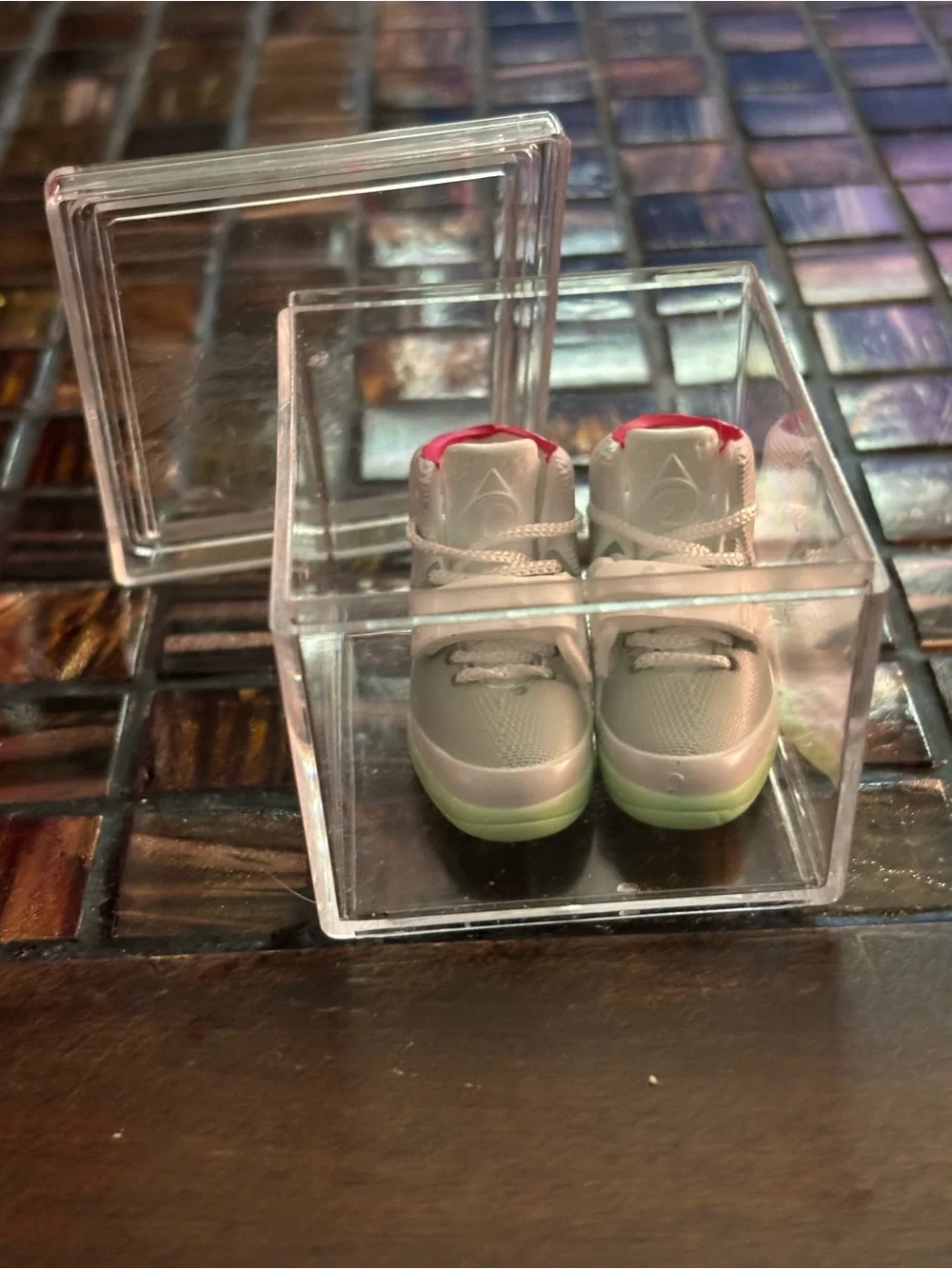 NIKE AIR YEEZY ACTION FIGURE TOY SNEAKERS COLLECTIBLE.